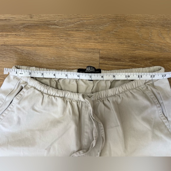 Easy Wide Leg Drawstring Pants - Picture 3 of 8